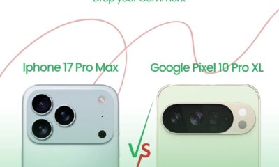 Comparison of the iPhone 17 Pro and Google Pixel 10 Pro